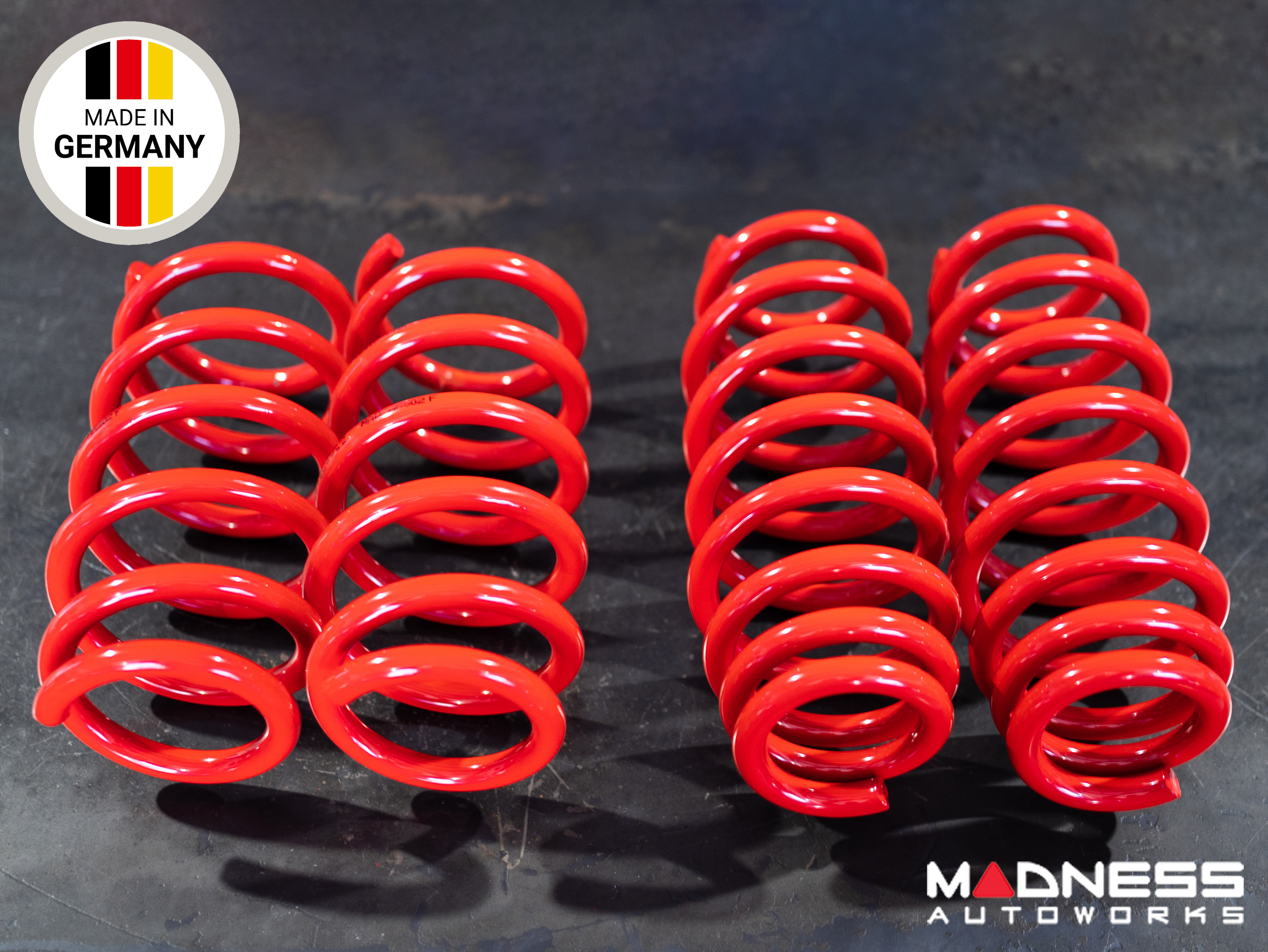 Maserati Grecale Lowering Springs - Sport Plus by MADNESS 